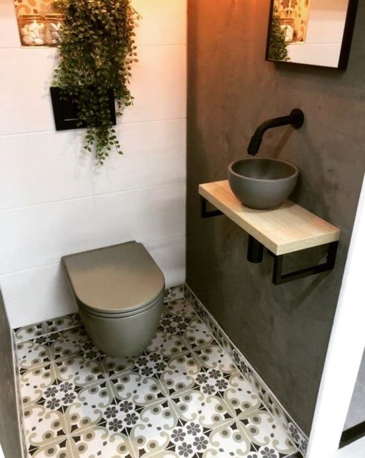 decoração simples de lavabo