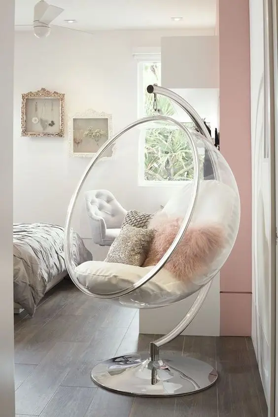 decoração com poltronas para quartos